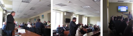 25  квітня проходила робоча зустріч міського голови Лазуренка Л.І. із лідерами громадських  та партійних організацій м. Люботина