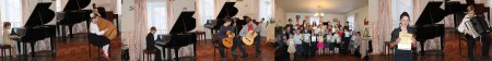 VI щорічний шкільний конкурс на краще виконання творів українського мистецтва у Люботинській дитячій музичній школі