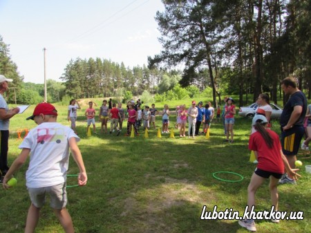 Спортивно – масові заходи у літньому таборі «Дружба» (Караванська ЗОШ)